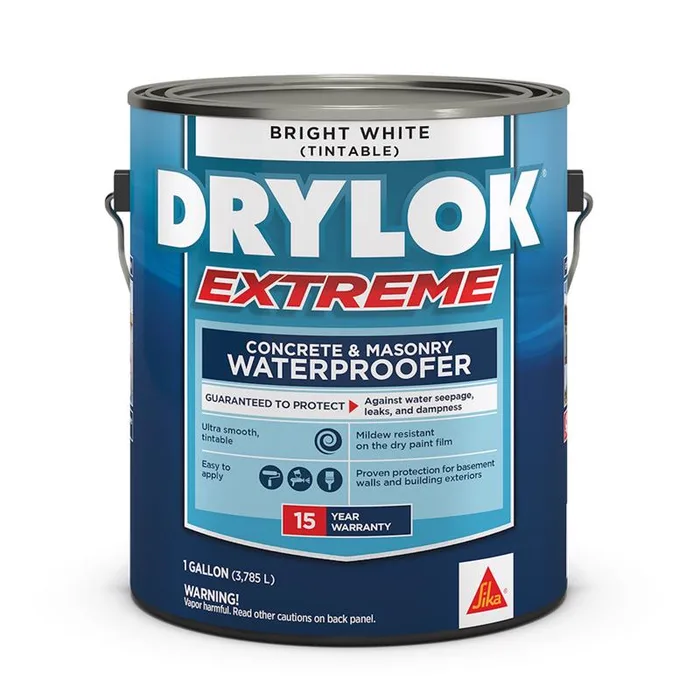 Drylok Flat White Tintable Latex Waterproof Sealer 1 gal (Pack of 2)