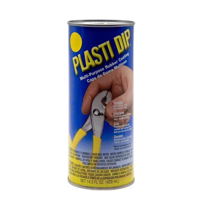 Plasti Dip Flat/Matte Yellow Multi-Purpose Rubber Coating 14.5 oz oz