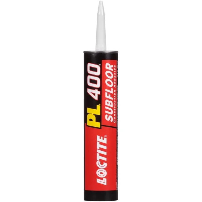 Loctite PL 400 Subfloor Adhesive Synthetic Latex Subfloor Construction Adhesive 10 oz (Pack of 12)