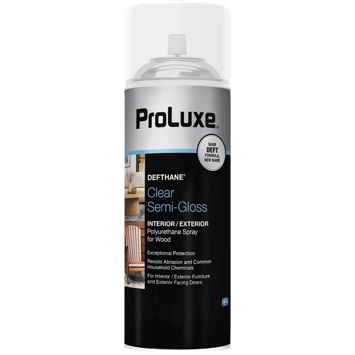 Deft Semi-Gloss Clear Oil-Based Polyurethane Spray 11.5 oz (Pack of 6)