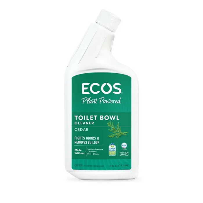 ECOS Cedar Scent Toilet Bowl Cleaner 24 oz Cream (Pack of 6)
