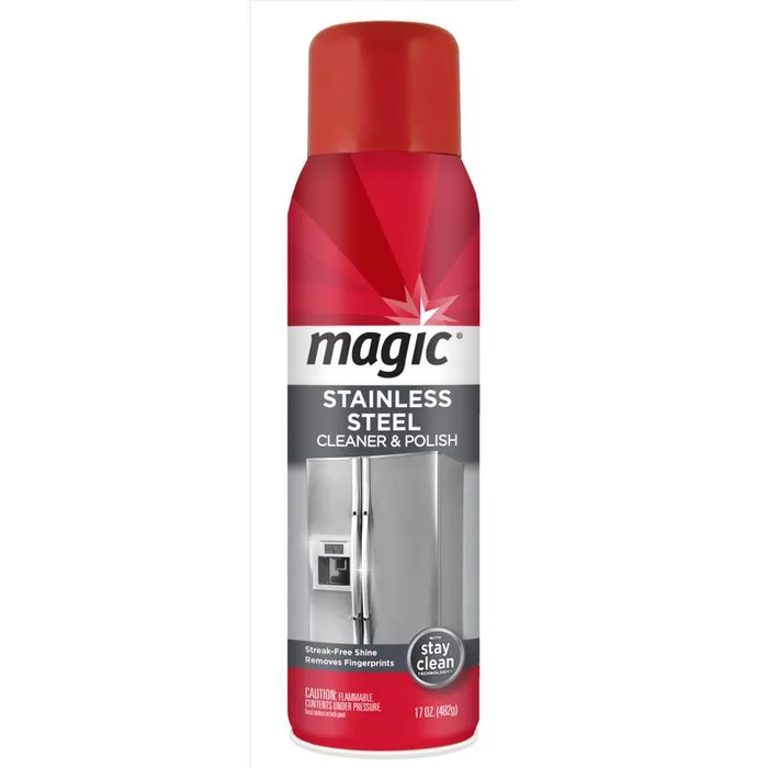 Magic Citrus Scent Stainless Steel Cleaner & Polish 17 oz Spray (Pack of 6)