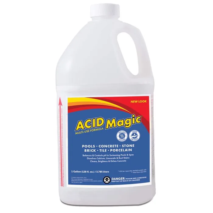 Acid Magic Muriatic Acid 1 gal Liquid (Pack of 4)
