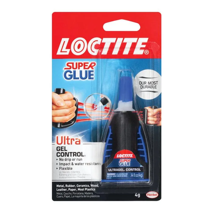 Loctite Ultra Gel Control High Strength Glue Clear Super Glue 4 gm (Pack of 6)