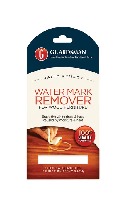 Guardsman No Scent White Ring Remover 1 wipes Wipes (Pack of 12)