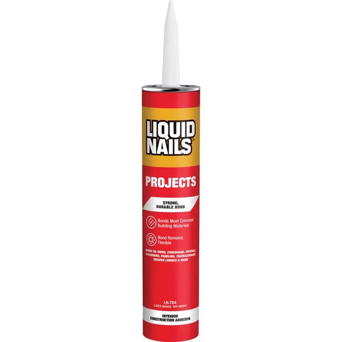 Liquid Nails Interior Projects Acrylic Latex Construction Adhesive 10 oz (Pack of 12)