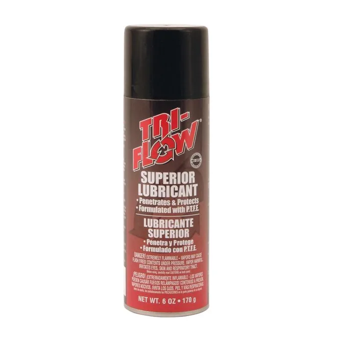 Tri-Flow Superior General Purpose Lubricant Spray 6 oz (Pack of 6)