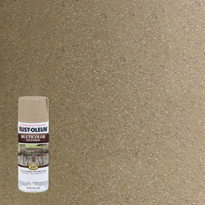 Rust-Oleum Stops Rust MultiColor Textured Desert Bisque Spray Paint 12 oz (Pack of 6)