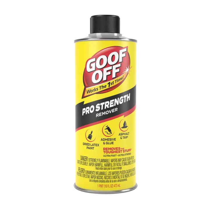 Goof Off Pro Strength All Purpose Remover 1 pt (Pack of 6)
