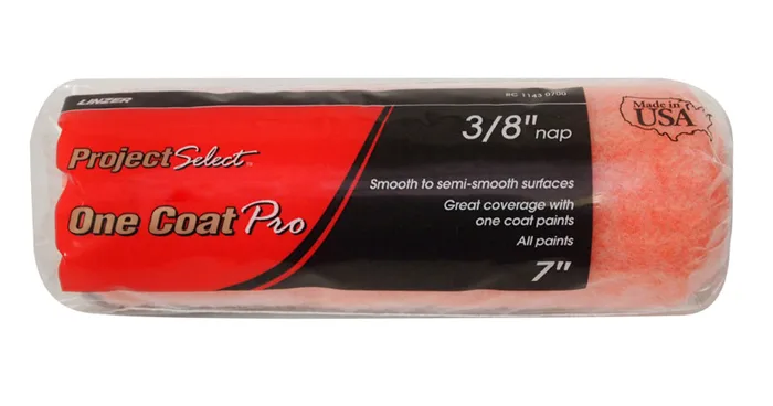 Linzer Project Select Polyester 7 in. W X 3/8 in. Regular Paint Roller Cover 1 pk