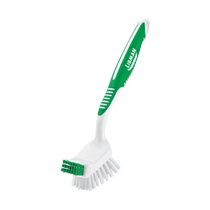 Libman Big Job 2.5 in. W Hard Bristle 8 in. Plastic/Rubber Handle Kitchen Brush (Pack of 6)