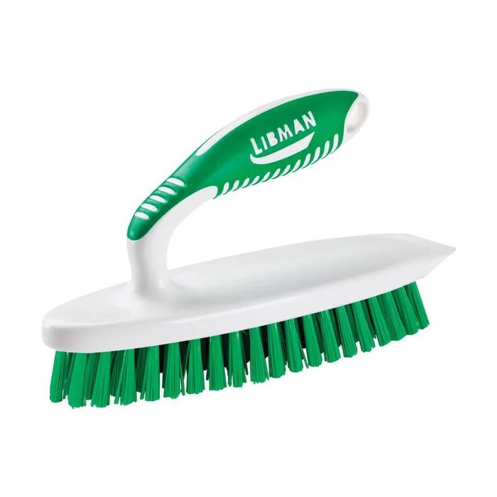 Libman 2.5 in. W Hard Bristle 4.5 in. Plastic/Rubber Handle Scrub Brush (Pack of 6)