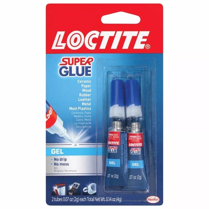 Loctite Super Glue Super Strength Glue Clear Super Glue 0.07 oz (Pack of 12)