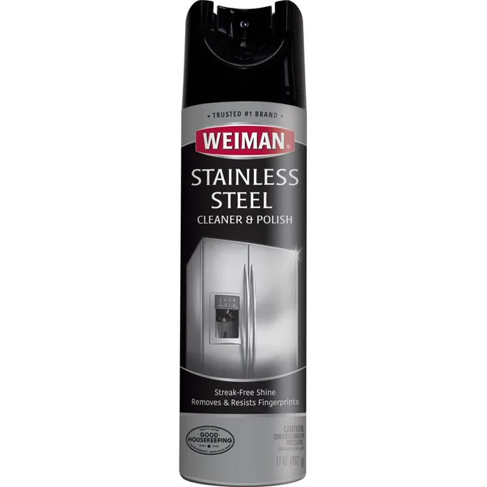 Weiman Floral Scent Stainless Steel Cleaner & Polish 17 oz Spray (Pack of 6)