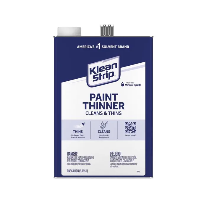 Klean Strip Mineral Spirits Paint Thinner 1 gal (Pack of 4)