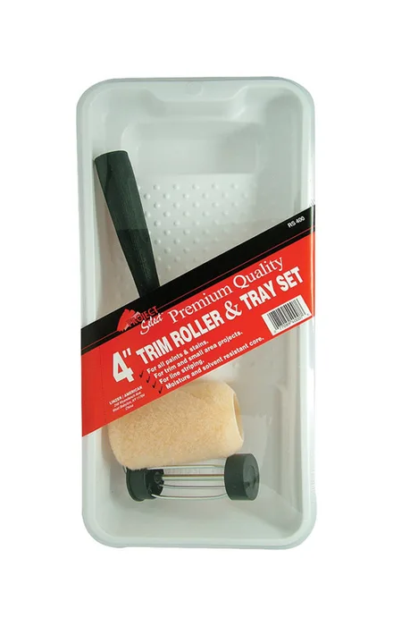 Linzer 4 in. W Mini Paint Roller Kit Threaded End (Pack of 12)