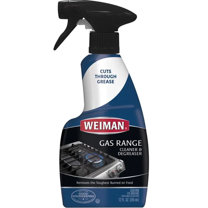 Weiman Citrus Scent Gas Range Cleaner 12 oz Spray (Pack of 6)
