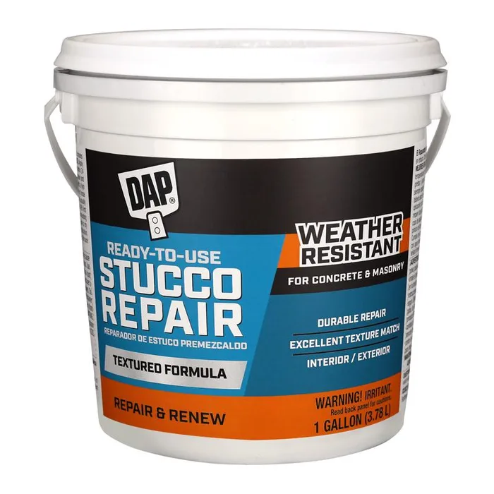 DAP All-Purpose Stucco Ready to Use White Patch 1 gal (Pack of 4)