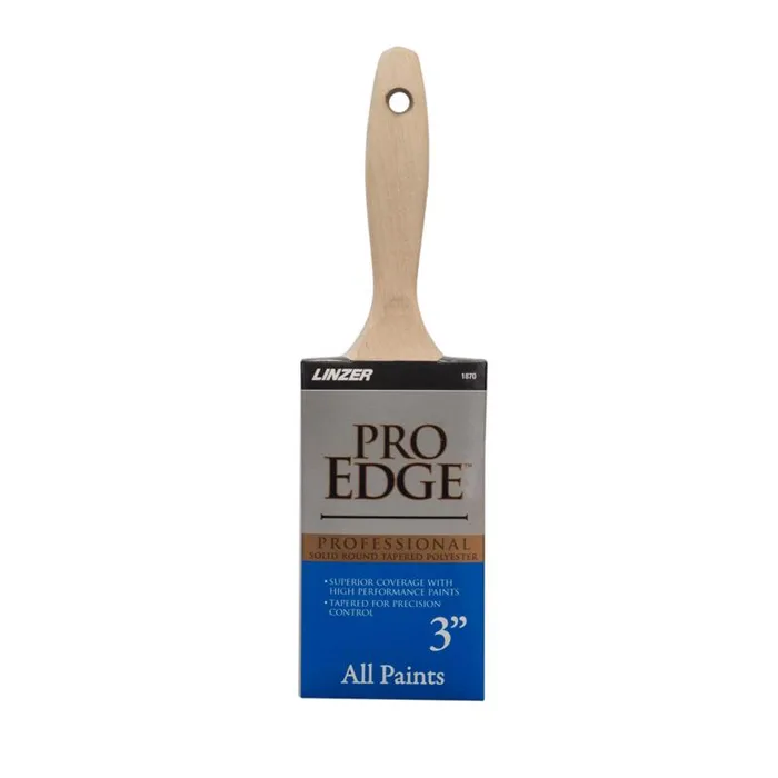Linzer Pro Edge 3 in. Flat Paint Brush (Pack of 6)