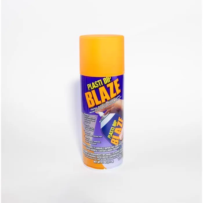Plasti Dip Flat/Matte Blaze Orange Multi-Purpose Rubber Coating 11 oz oz