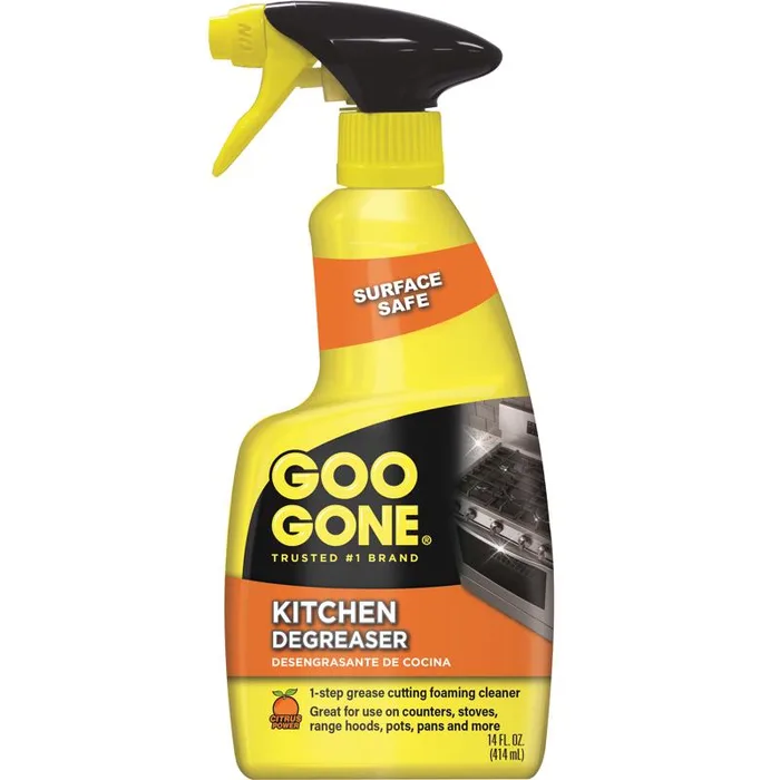 Goo Gone Citrus Scent Kitchen Degreaser 14 oz Liquid (Pack of 6)