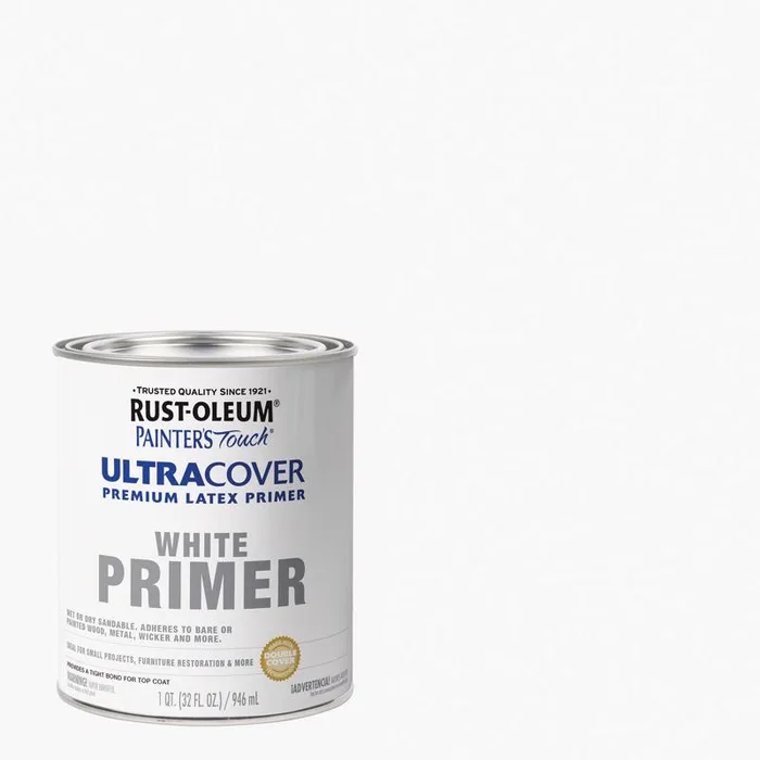 Rust-Oleum Painters' Touch Ultra Cover White Primer 1 qt (Pack of 2)