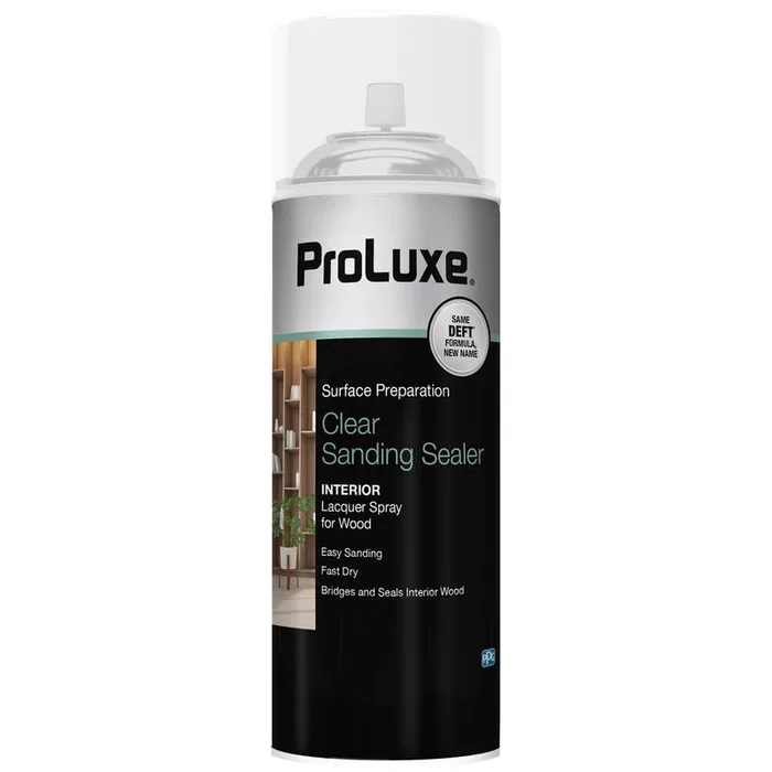 ProLuxe Smooth Clear Oil-Based Alkyd Lacquer Sanding Sealer 12 oz (Pack of 6)