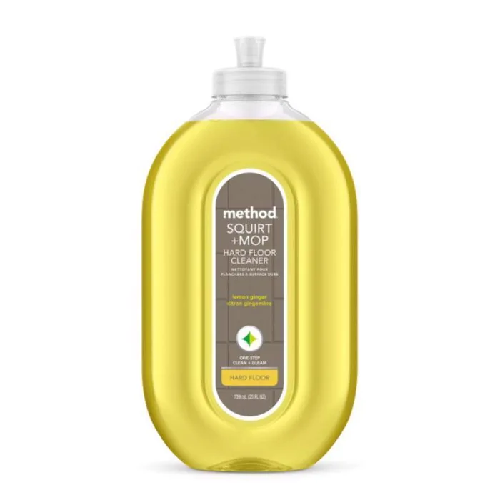 Method Lemon Ginger Scent Floor Cleaner Liquid 25 oz (Pack of 6)