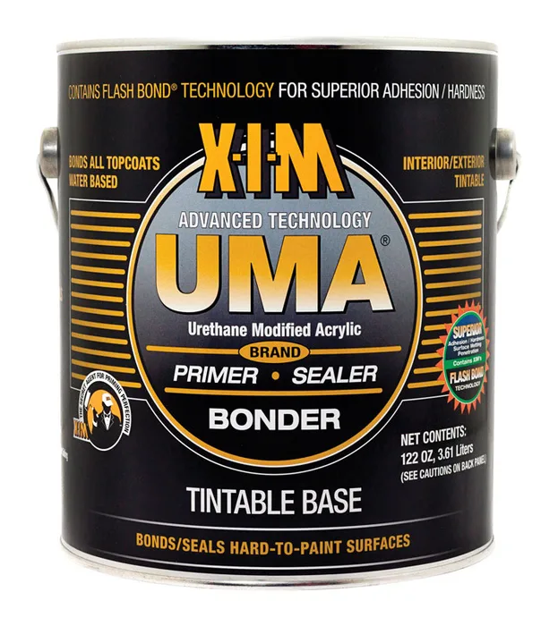 X-I-M UMA White Water-Based Acrylic Primer/Sealer/Bonder 1 gal (Pack of 2)