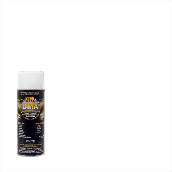 X-I-M UMA White Water-Based Alkyd Primer/Sealer/Bonder 12 oz (Pack of 6)