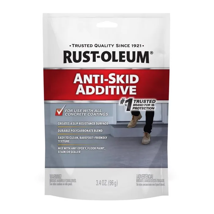 Rust-Oleum Indoor and Outdoor Clear Anti-Skid Additive 3.4 oz