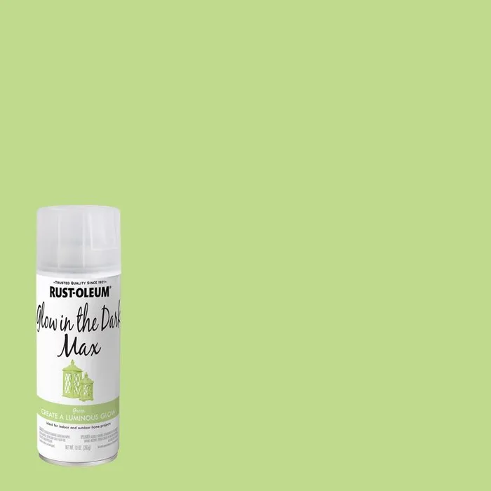 Rust-Oleum Specialty Matte Green Glow-in-the-Dark Spray Paint 10 oz (Pack of 6)