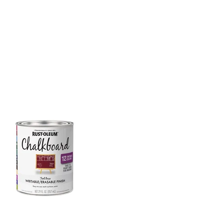 Rust-Oleum White Chalkboard Paint 29 oz (Pack of 2)