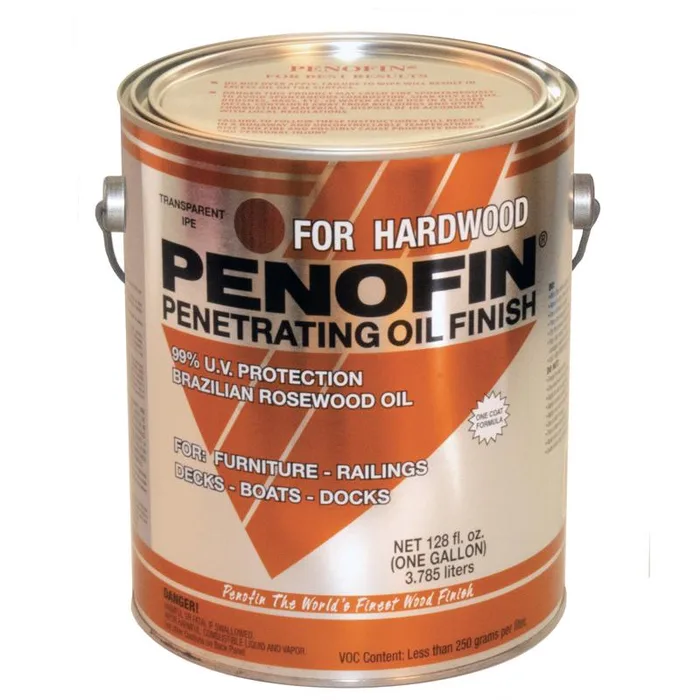 Penofin Transparent Matte IPE Oil-Based Penetrating Hardwood Stain 1 gal (Pack of 4)