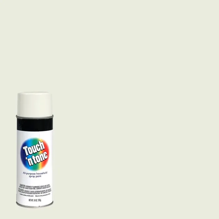 Rust-Oleum Touch n Tone Gloss White Spray Paint 10 oz (Pack of 6)