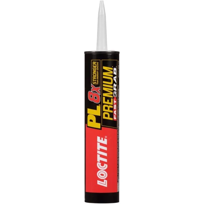 Loctite PL Premium Fast Grab Polyurethane Construction Adhesive 10 oz (Pack of 12)