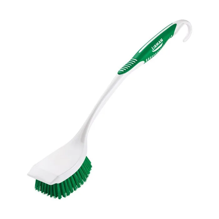 Libman 3-1/4 in. W Medium Bristle 13-1/2 in. Plastic/Rubber Handle Brush (Pack of 6)