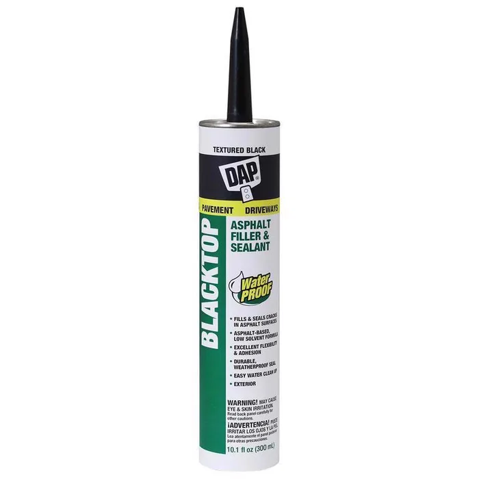 DAP Blacktop Black Synthetic Asphalt/Rubber Asphalt Sealant 10.1 oz (Pack of 12)