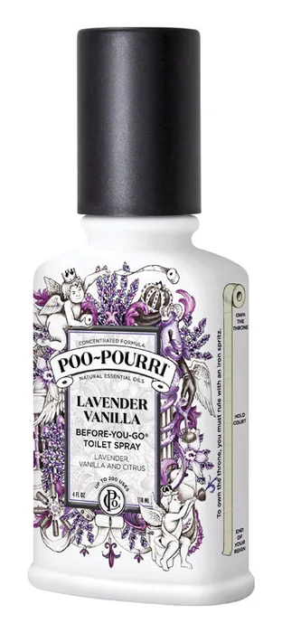 Poo-Pourri Lavender Vanilla Scent Odor Eliminator 4 oz Liquid (Pack of 12)