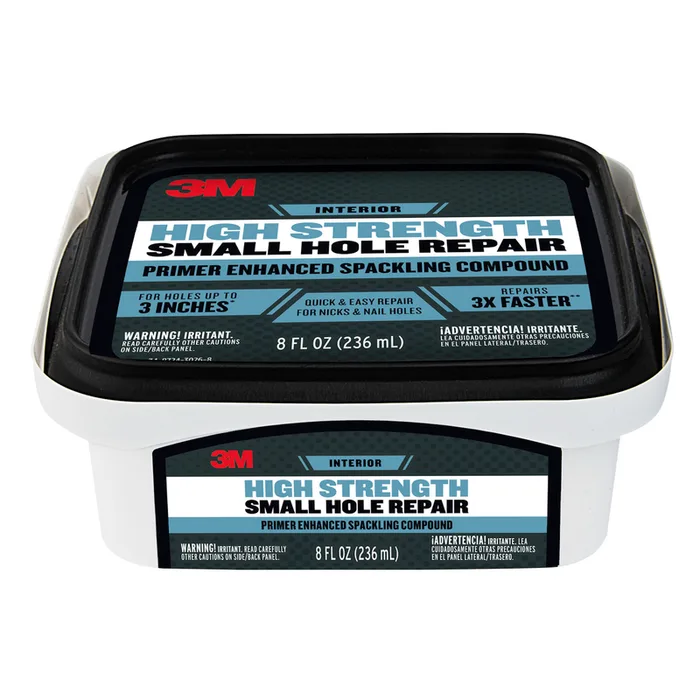 3M Patch Plus Primer Ready to Use White Spackling Compound and Primer in One 8 oz (Pack of 6)