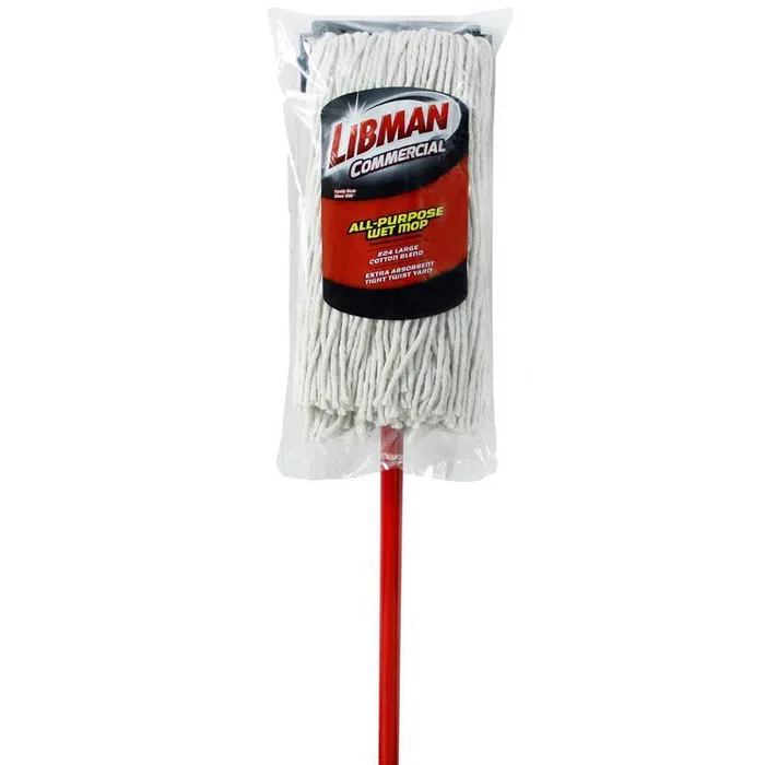 Libman 9 in. W Wet Mop (Pack of 6)