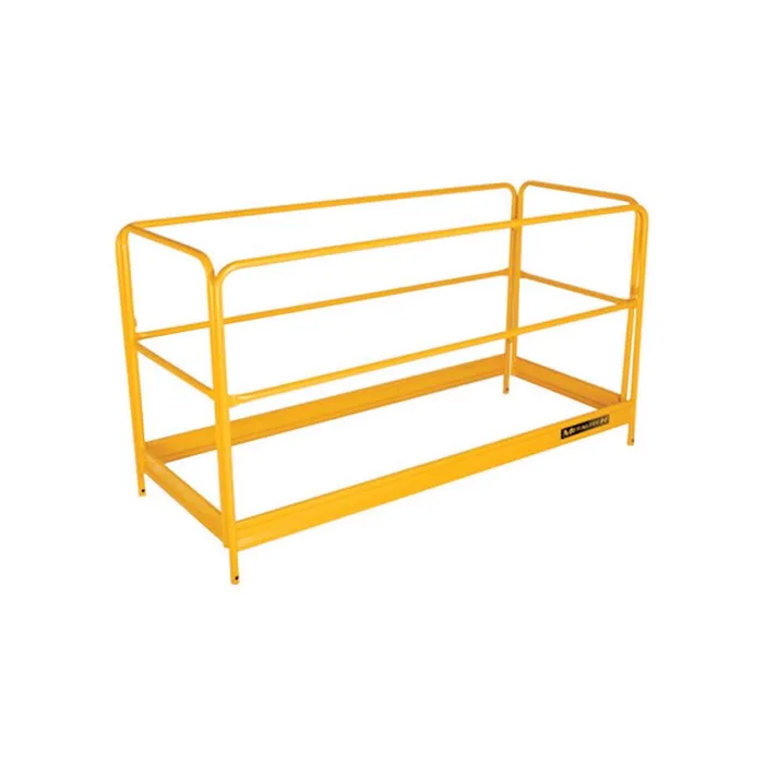 Metal Tech Steel Yellow Scaffolding Guard Rail 1 pk