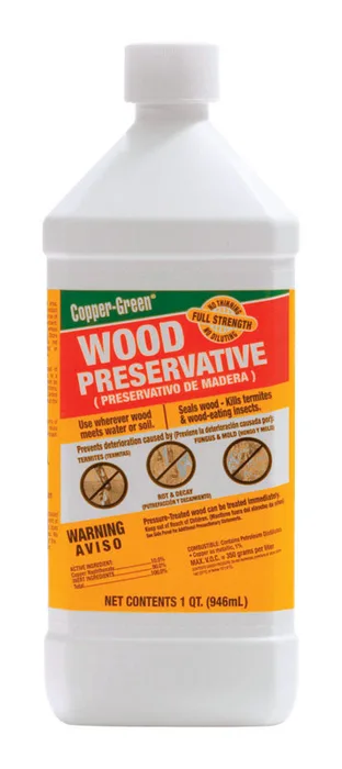 Copper Green Flat Green Other Oil-Based Wood Preservative 1 qt