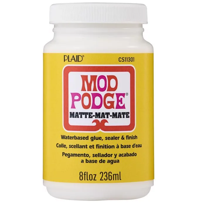 Plaid Mod Podge High Strength Glue Matte Decoupage 8 oz