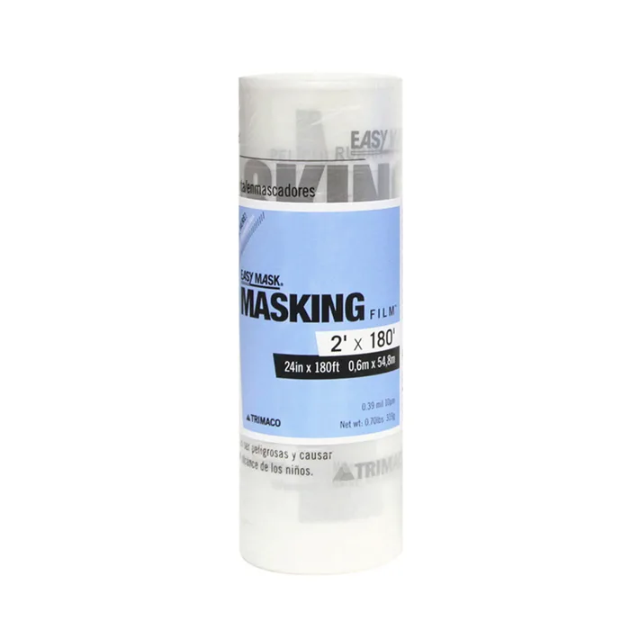 Easy Mask Masking Film 0.4 mil X 24 in. W X 180 ft. L Plastic/Vinyl Clear 1 pk (Pack of 12)