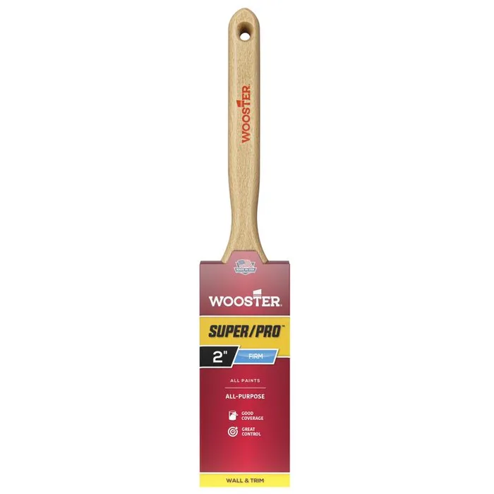 Wooster Super/Pro 2 in. Firm Flat Paint Brush