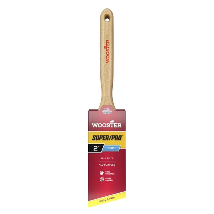 Wooster Super/Pro 2 in. Firm Angle Paint Brush (Pack of 6)