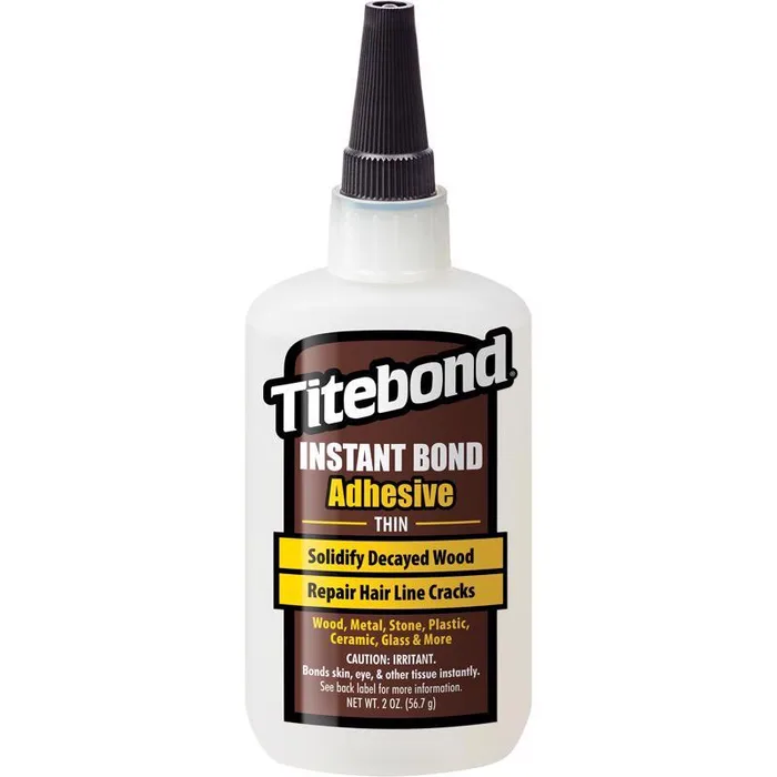 Titebond Instant Bond Translucent Wood Adhesive 2 oz