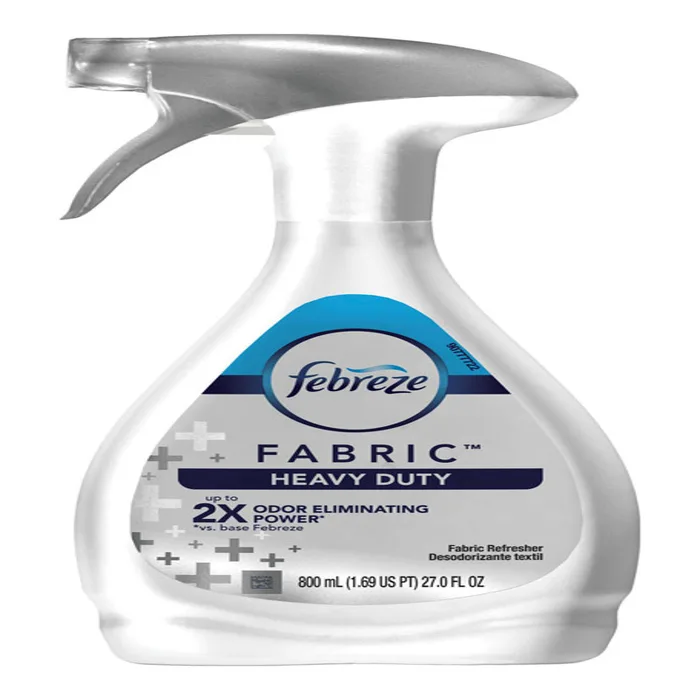 Febreze Heavy Duty Clean Scent Fabric Freshener 27 oz Liquid (Pack of 4)