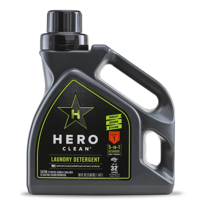 Hero Clean Juniper Scent Laundry Detergent Liquid 50 oz (Pack of 6)